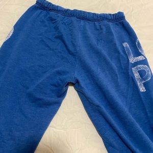 Royal Blue PINK Victoria Secret sweatpants